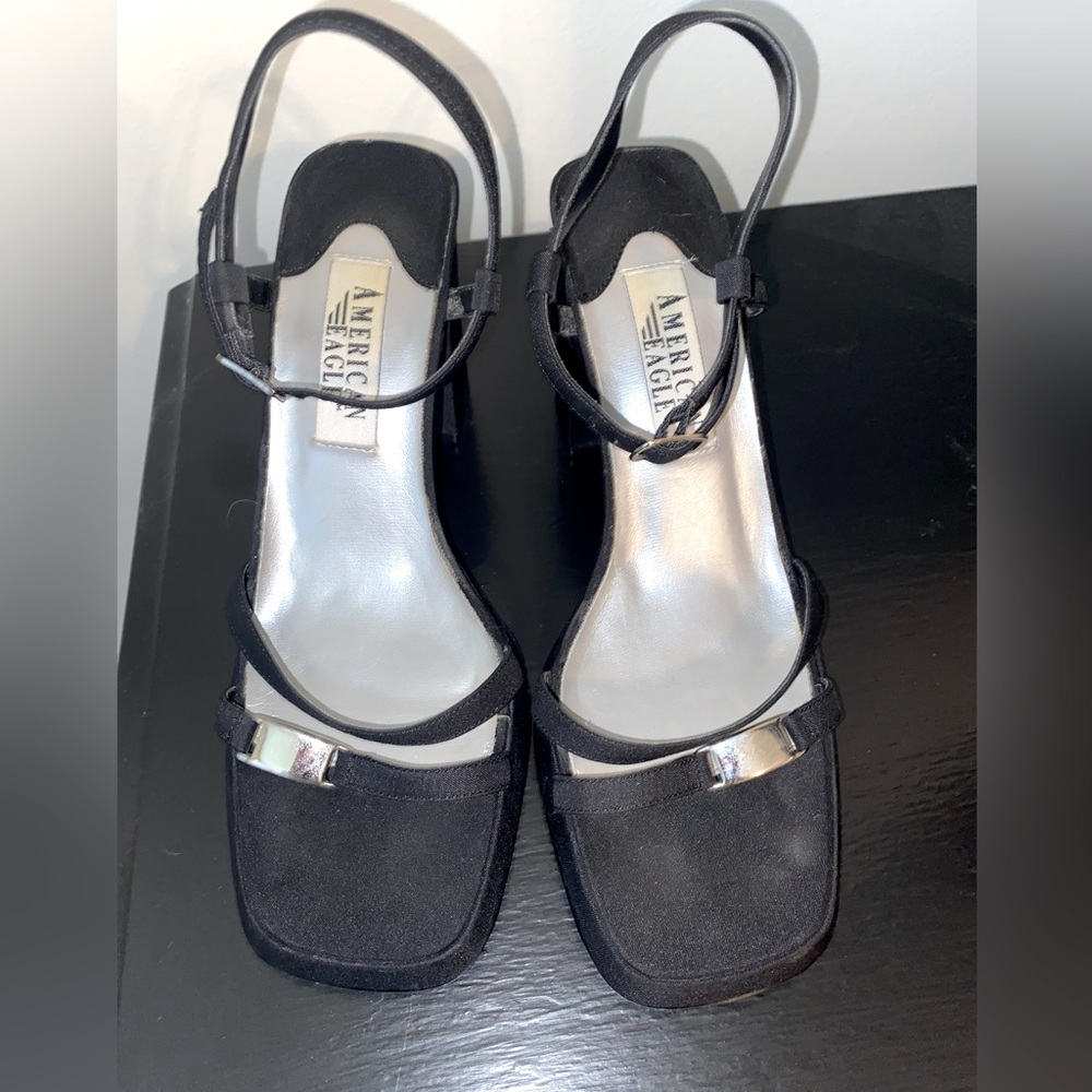 True Vintage American Eagle Strappy Heels